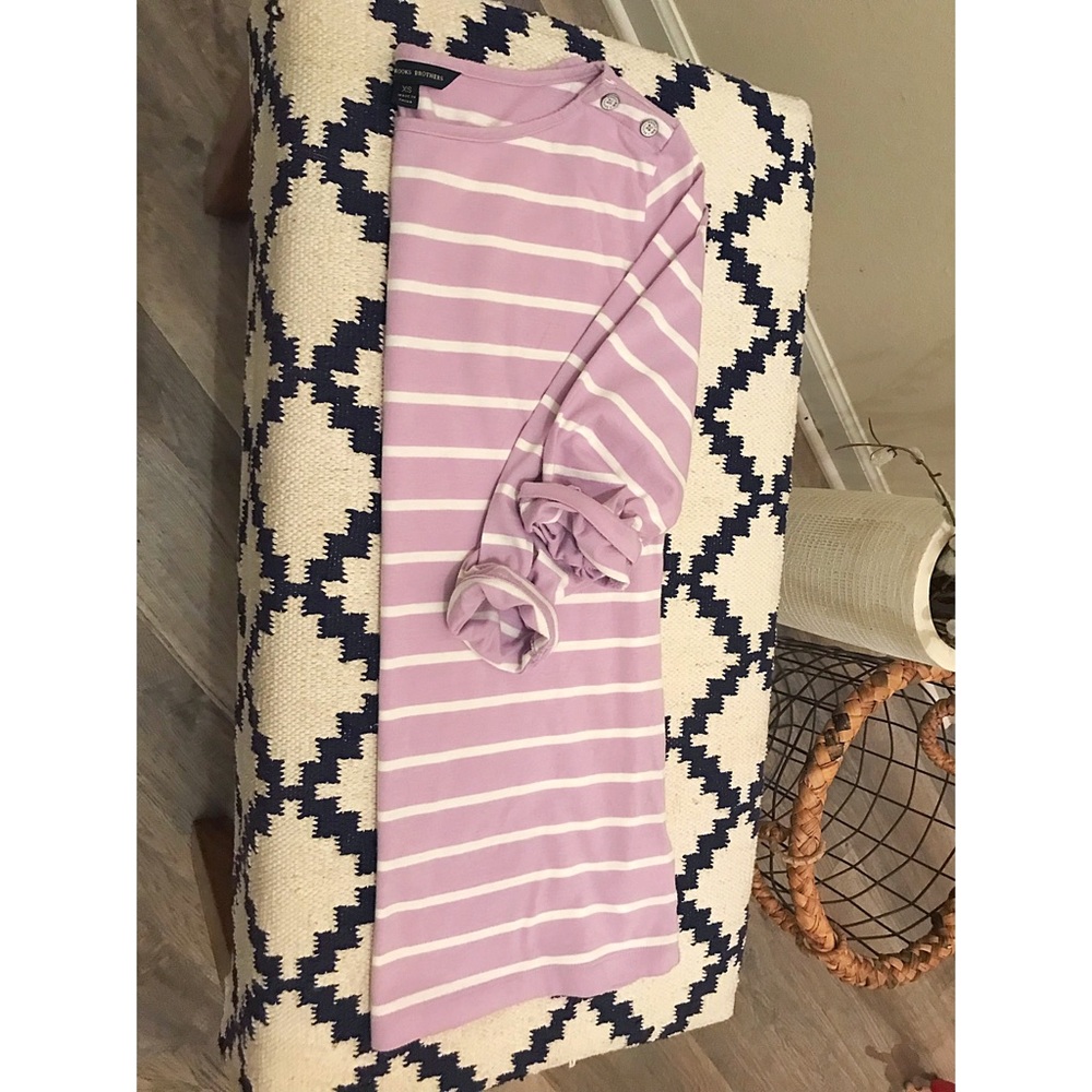 Brooks Brothers Boat Neck Tee